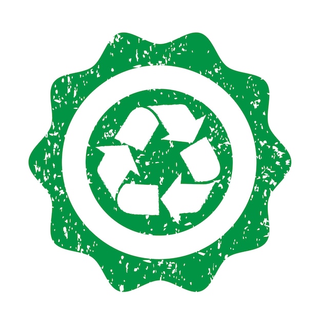 Vector recycling icon