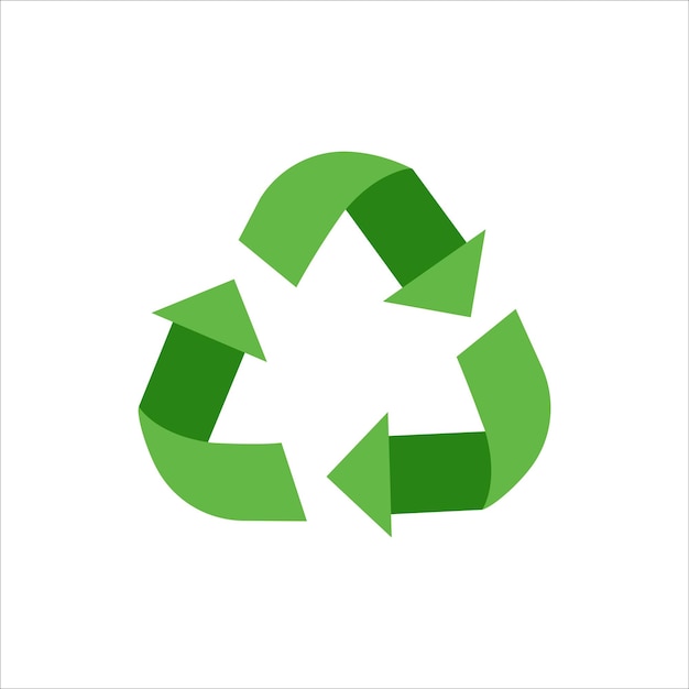 Vector recycling icon