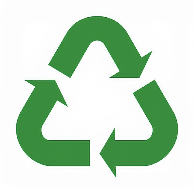 Vector recycling symbol vector