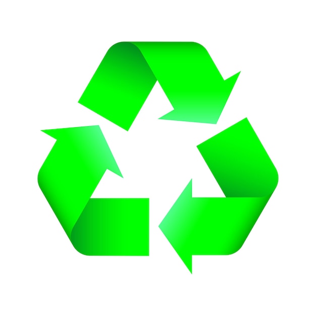 Vector recycling symbol