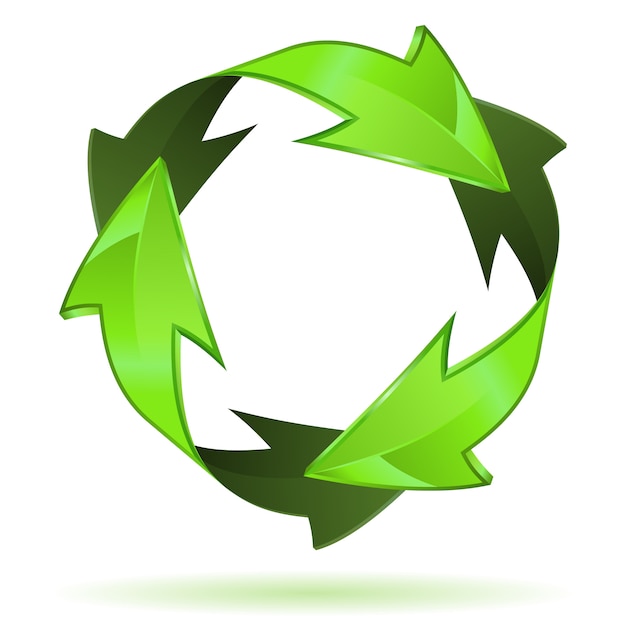 Vector recycling symbool