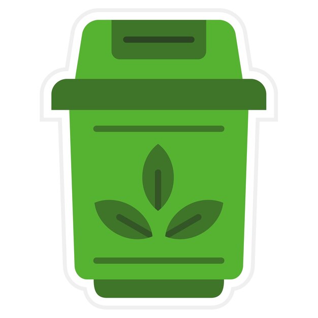 Vector recyle bin icon