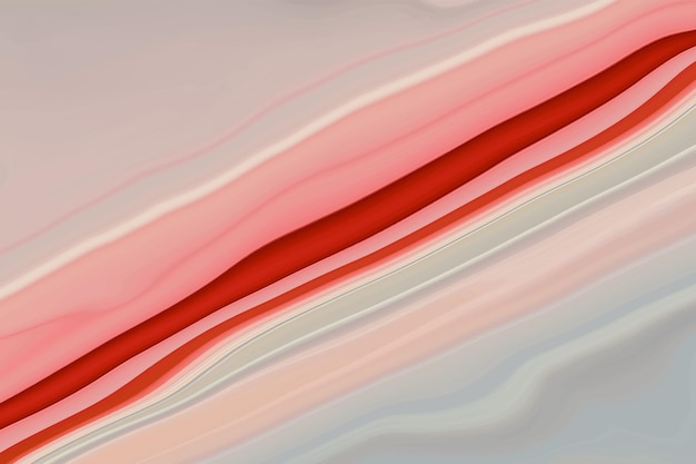 赤い3D液化抽象的な背景