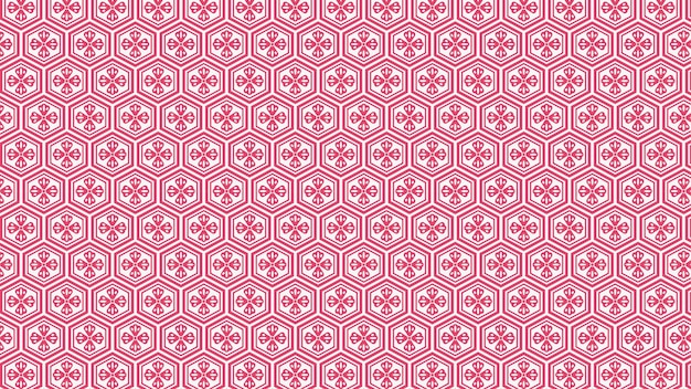 Red abstract seamless pattern