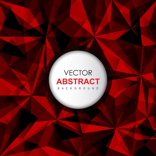 Vector red abstract vector  background