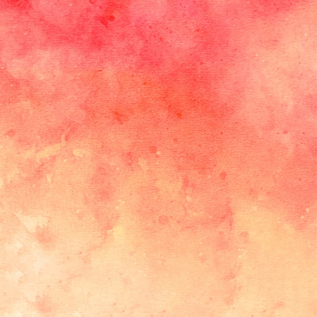 Red abstract watercolor background