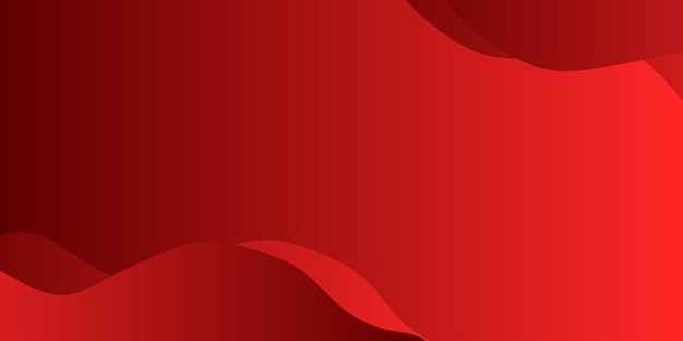 Red Background banner