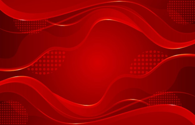 Vector red background design