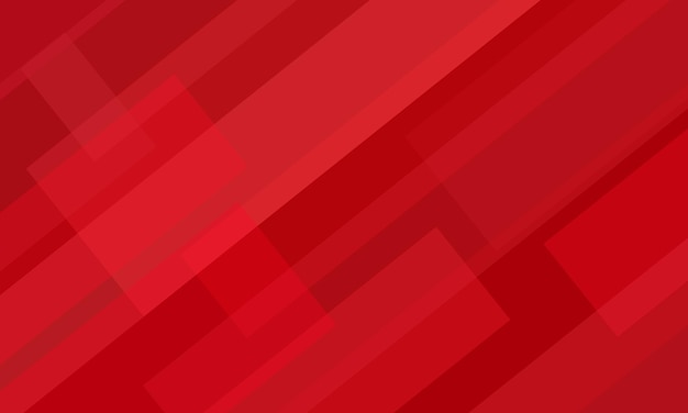 Красный фон с слоем наложения абстрактной геометрической формы. Технологический дизайн для ваших обоев.