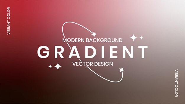 a red background with a design that says modern design