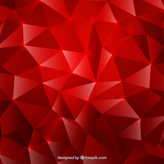 Vector red background with diamond effect