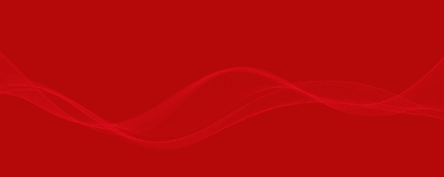 a red background with a red line of smoke