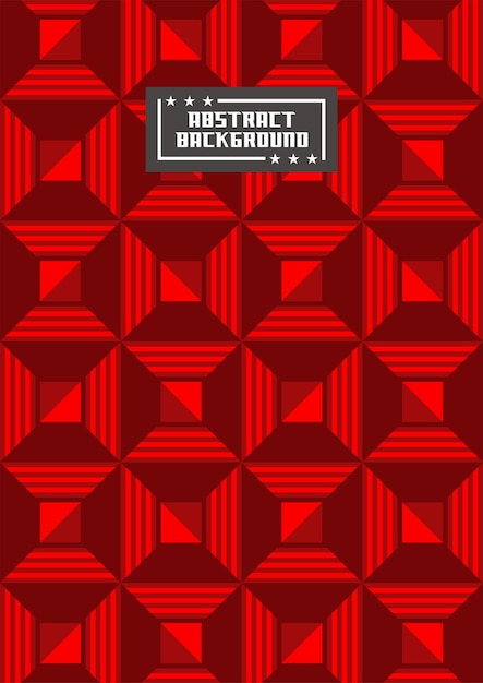 A red background with a red pattern that says abstract background.