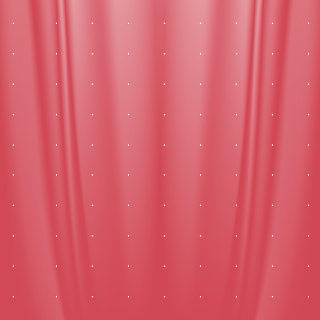 A red background with white dots and a red background.