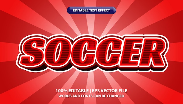 A red background with the word soccer on it