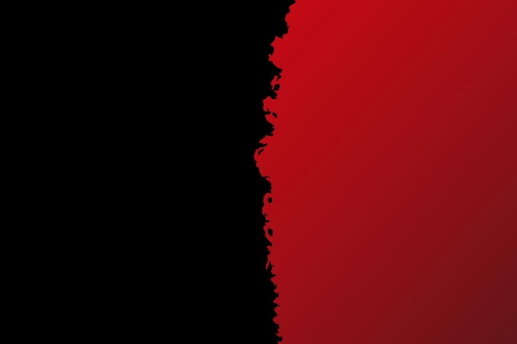 वेक्टर red and black brush stroke banner template