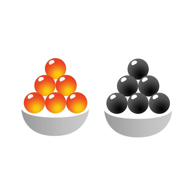 赤と黒のキャビア