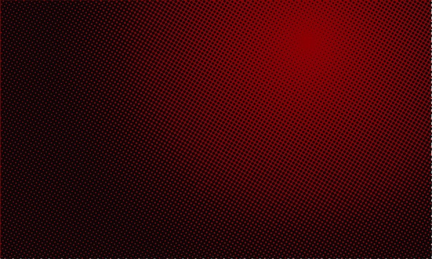 Vector red and black color gradient halftone background creative concept for black friday event theme