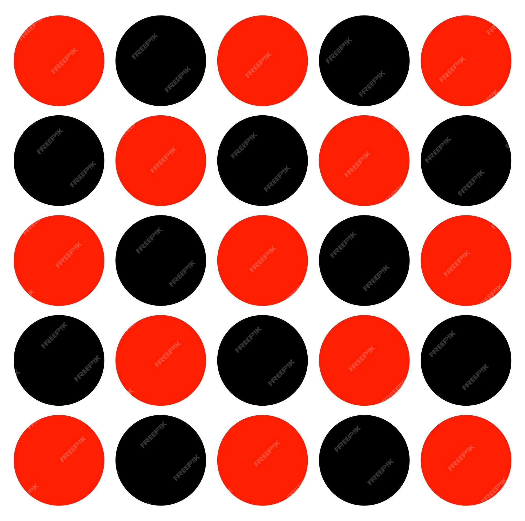 Premium Vector | Red black dots vector background. red black doted ...