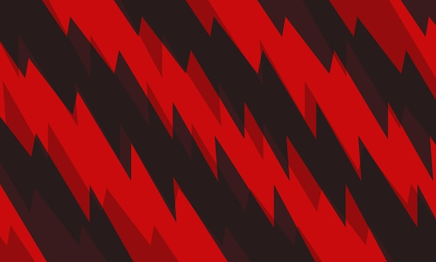 Vector a red and black quilt with a geometric pattern background