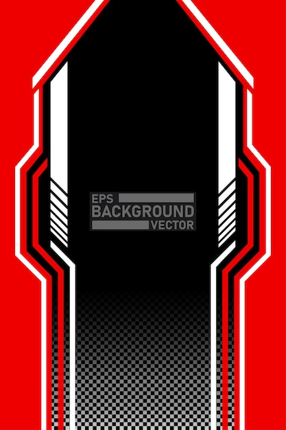 Red and black racing background