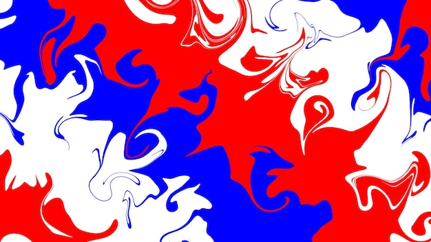 Vector red and blue abstract background with a white and blue design.