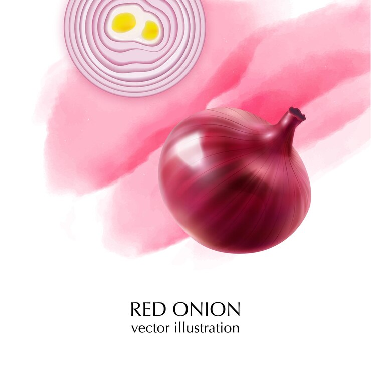Vector red bow frame with watercolor