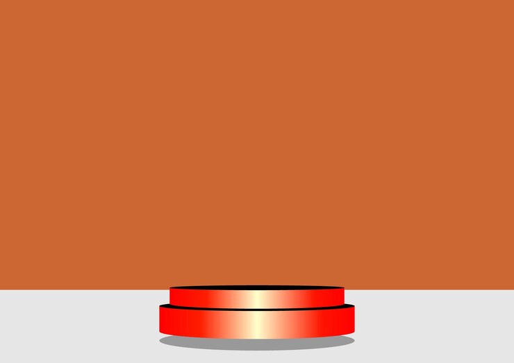 Vector a red box with a red ribbon around it