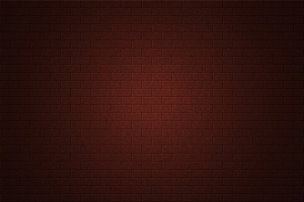 Red brick wall background 