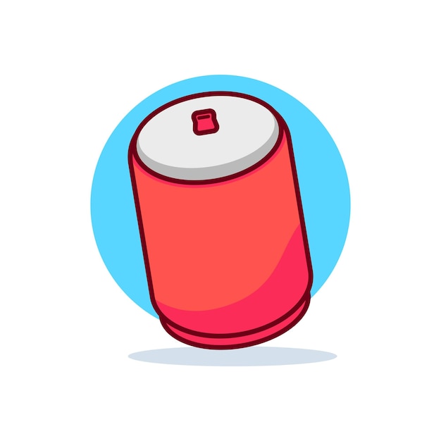 Red Canned Cola Drink