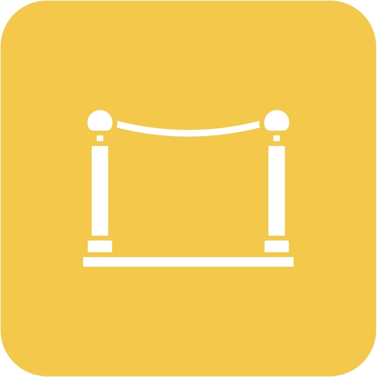 Vector red carpet icon