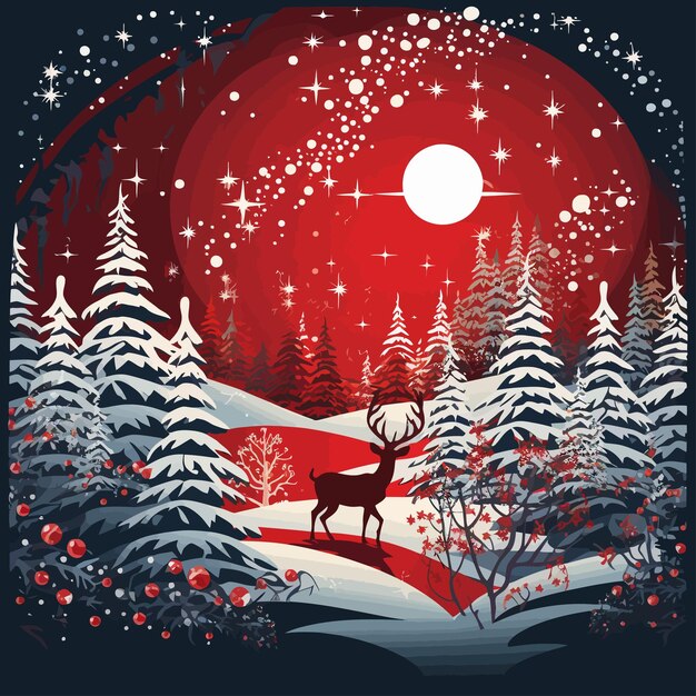 Red_Christmas_Background_vector