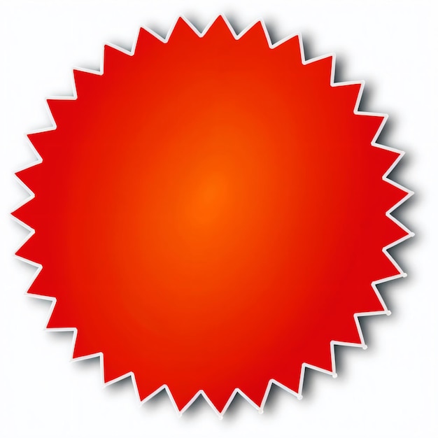 Red circle icon vector