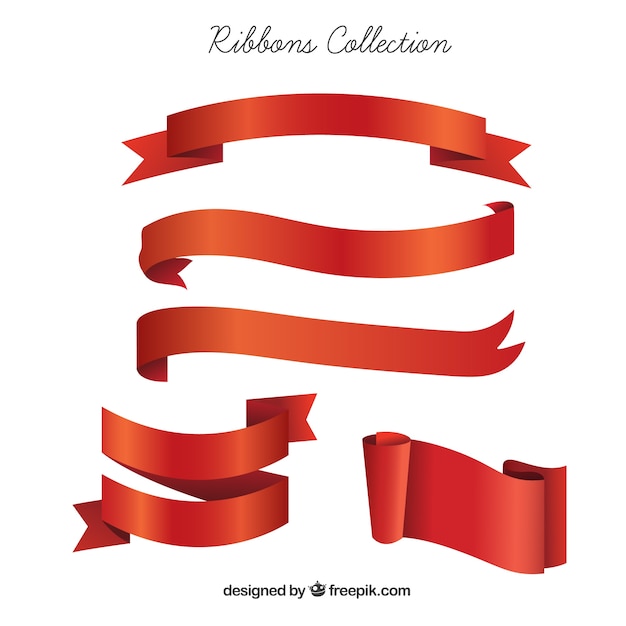 Red Collection Ribbon