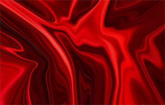 Red color liquid background design