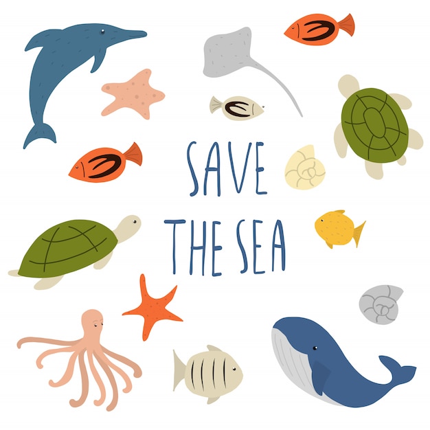 Red de zee- en zeedieren