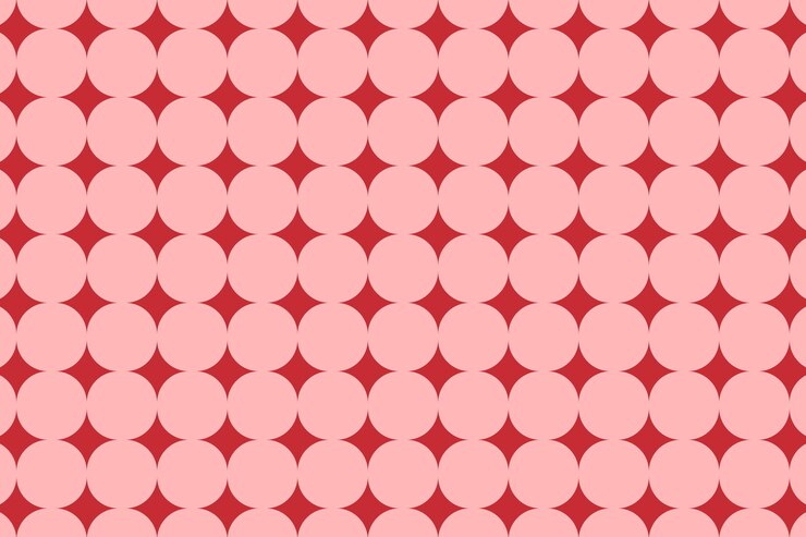 Vector red diamonds background
