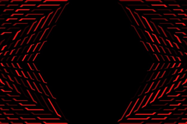 red digital technology coding abstract background