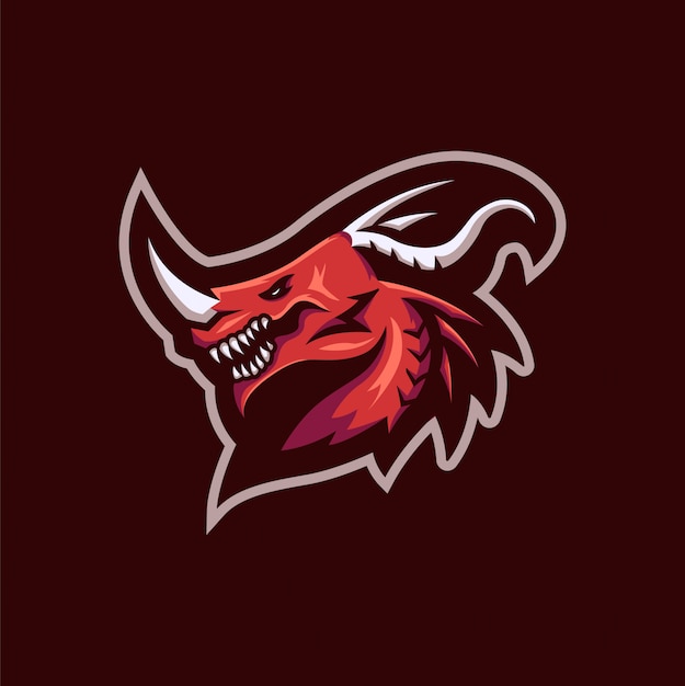 Logo red dragon