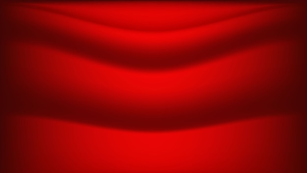 Red drapery abstract background