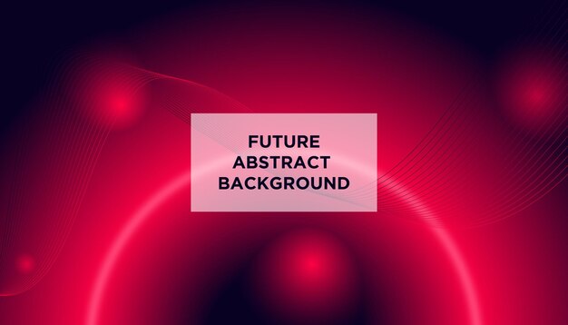 red future abstract neon light background