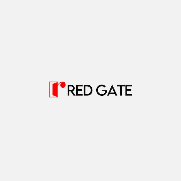 RED GATE LOGO VECTOR TEMPLATE