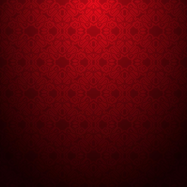 Cerchi rossi seamless pattern