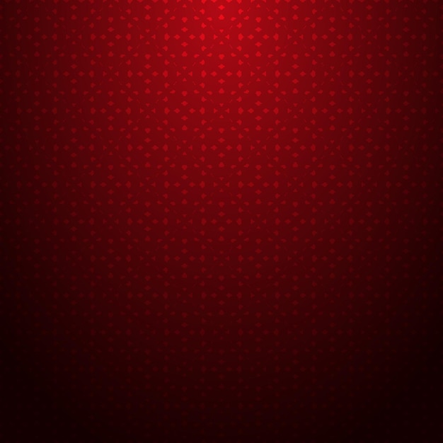 Red geometric pattern