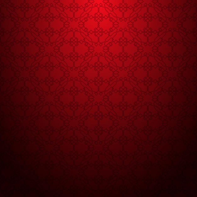 Red geometric pattern