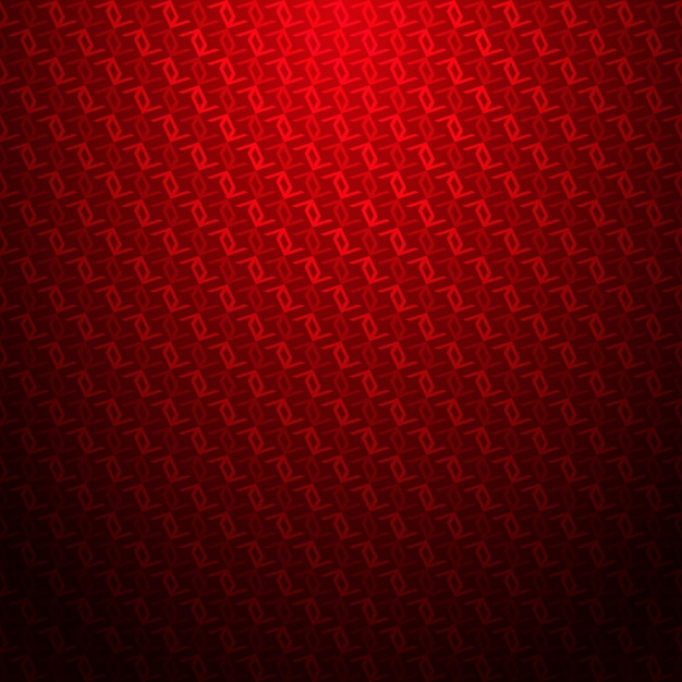 Red geometric seamless pattern