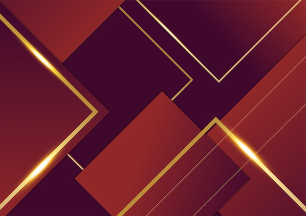Red and gold abstract background