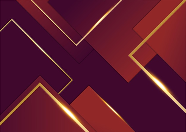 Red and gold abstract background