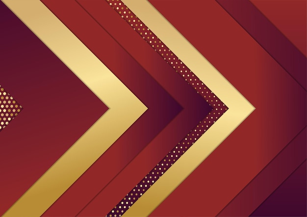 Red and gold abstract background