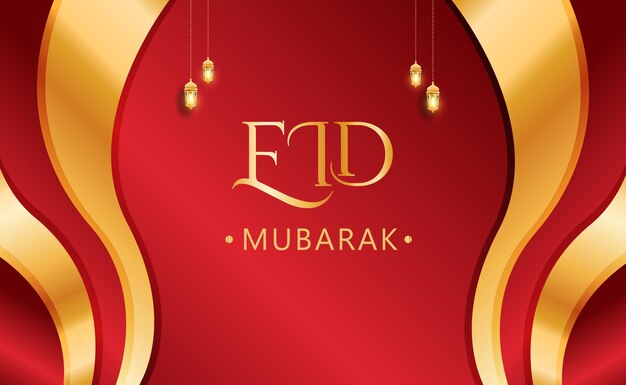 A red and gold background with a red and gold design that says end murak